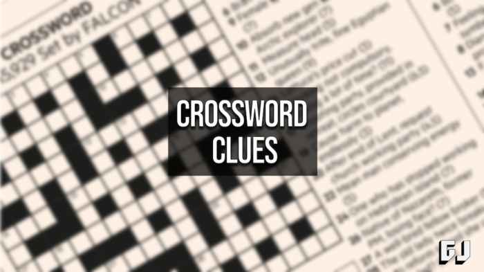 Out at night crossword clue