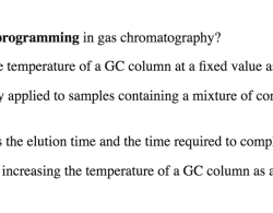 Temperature chromatography gas programming gc ppt powerpoint presentation